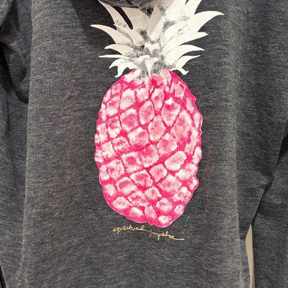 Simply Southern Black Hoodie with Pink Pineapple Design - Picture 8 of 8